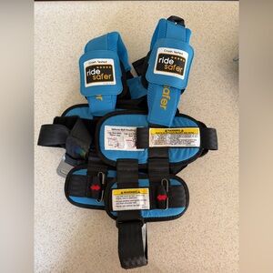 Ride Safer Delight Blue Child Safety Vest harness